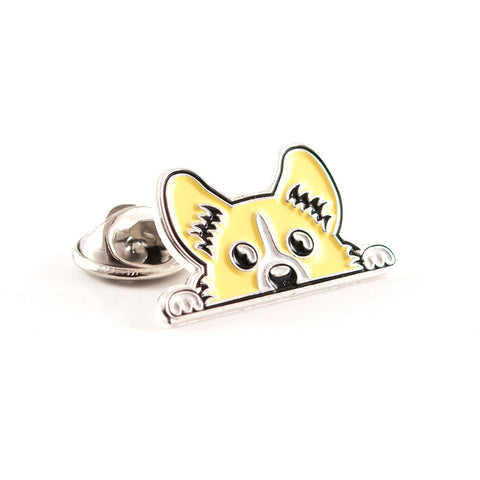 Pembroke Welsh Corgi Enamel Pin