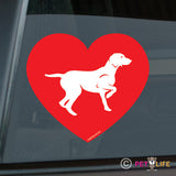 Love Weimaraner Sticker