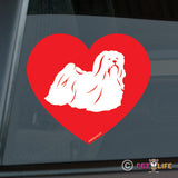 Love Lhasa Apso Sticker