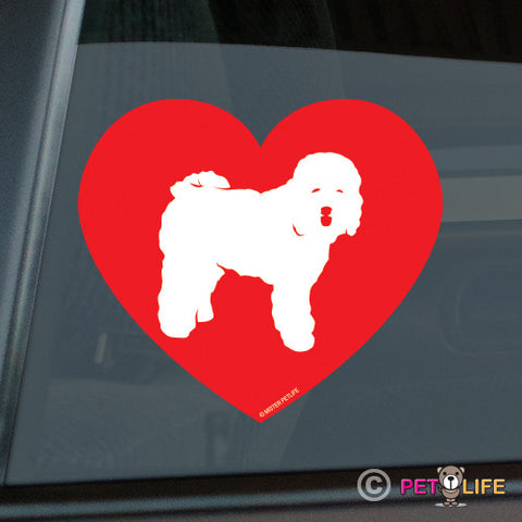 Love Labradoodle Sticker