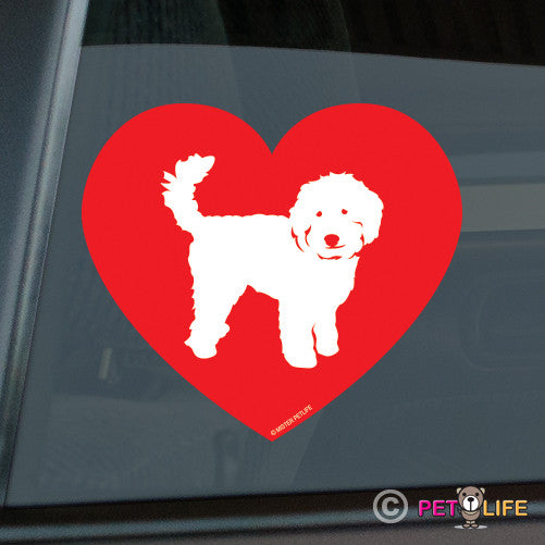 Love Labradoodle Sticker