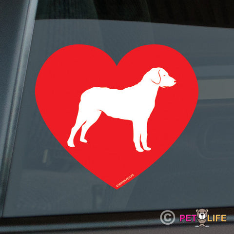 Love Chesapeake Bay Retriever Sticker