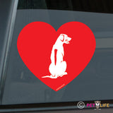 Love Rhodesian Ridgeback Sticker