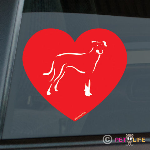 Love Manchester Terrier Sticker