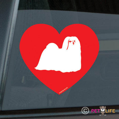 Love Maltese Sticker