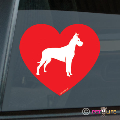 Love Great Daneprofile Sticker