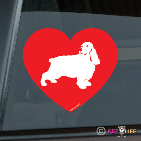 Love Cocker Spaniel Sticker