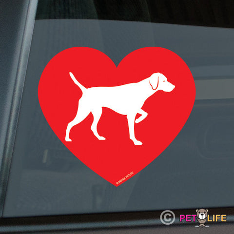 Love Vizsla  Sticker