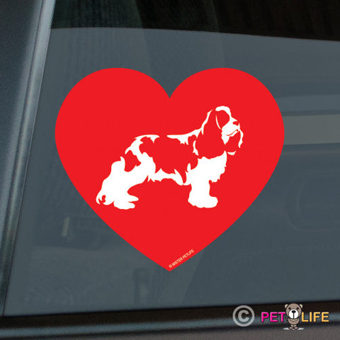 Love Cavalier King James Sticker