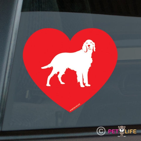 Love Irish Setter Sticker