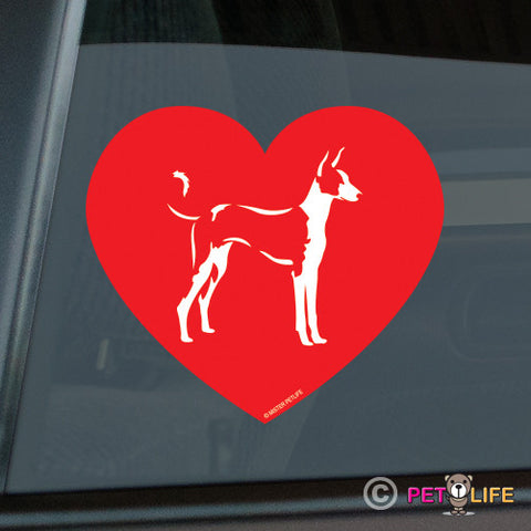 Love Ibizan Sticker