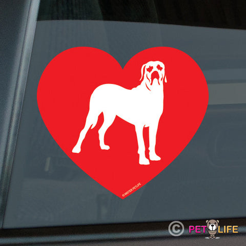 Love Fila Brasileiro Sticker