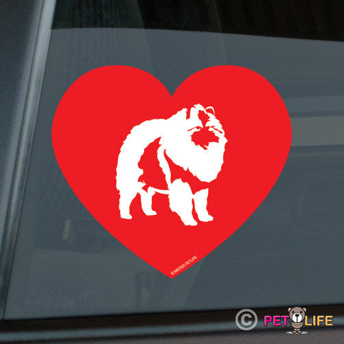 Love Keeshond Sticker