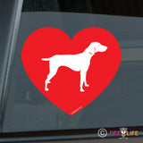 Love Weimaraner Sticker