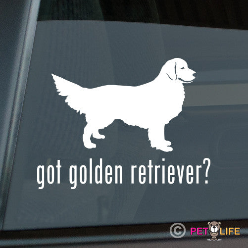 Got Golden Retriever Sticker