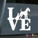 Love Irish Terrierpark  Sticker