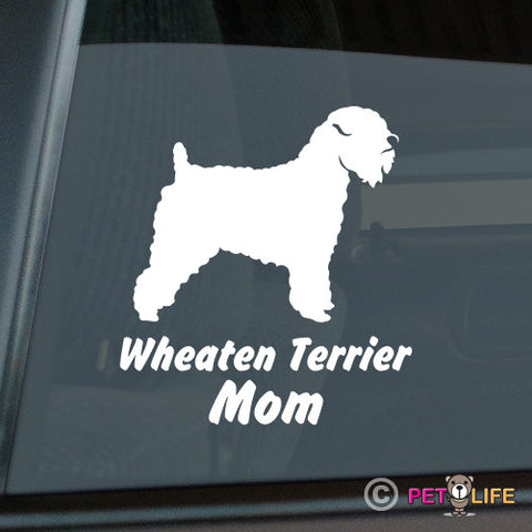 Wheaten Terrier Mom Sticker