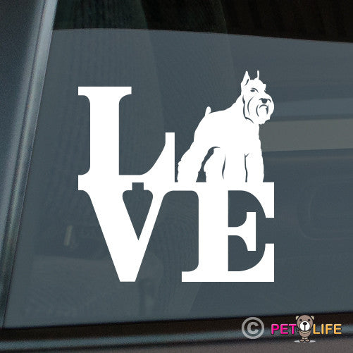 Love Schnauzerpark  Sticker