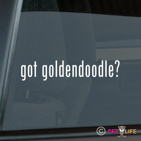 Got Goldendoodle Sticker