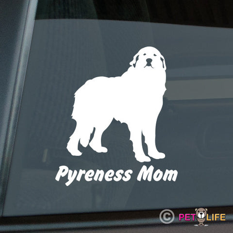 Great Pyrenees Mom Sticker