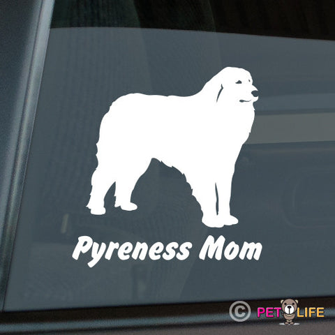 Great Pyrenees Mom Sticker