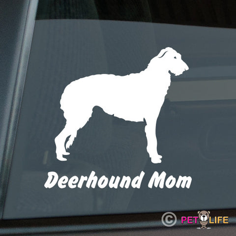 Scottish Deerhound Mom Sticker