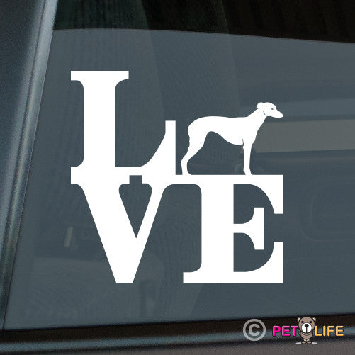 Love Whippet Sticker