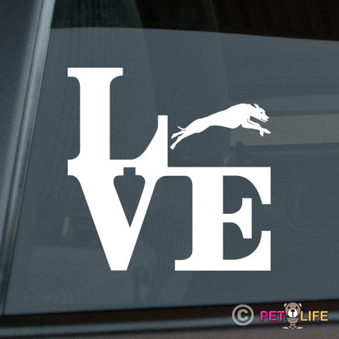 Love Whippet Sticker