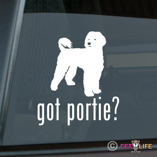 Got Portuguese Water Dog Sticker