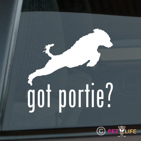 Got Portuguese Water Dog Sticker