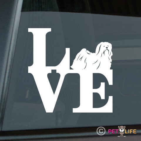 Love Lhasa Apsopark Sticker