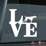 Love German Shorthaired Pointerpark Sticker