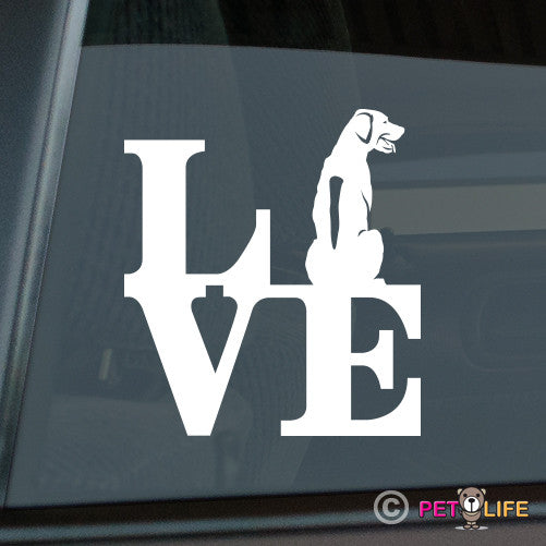 Love Rhodesian Ridgebackpark Sticker