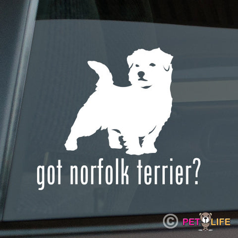 Got Norfolk Terrier Sticker