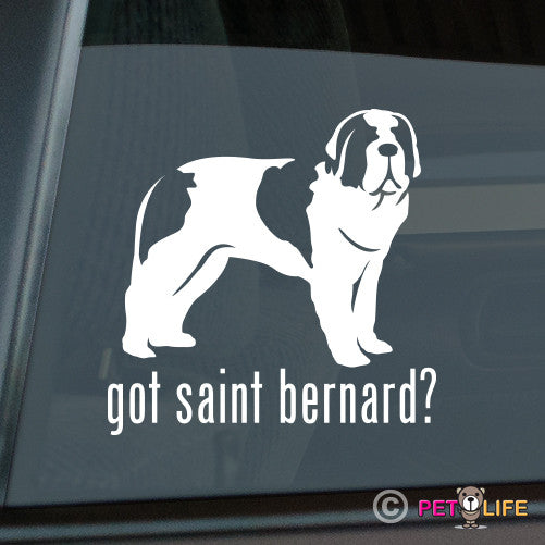 Got Saint Bernard Sticker