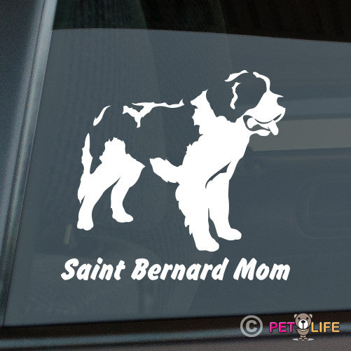 Saint Bernard Mom Sticker