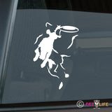 Border Collie Frisbee Disc Dog v4 Sticker