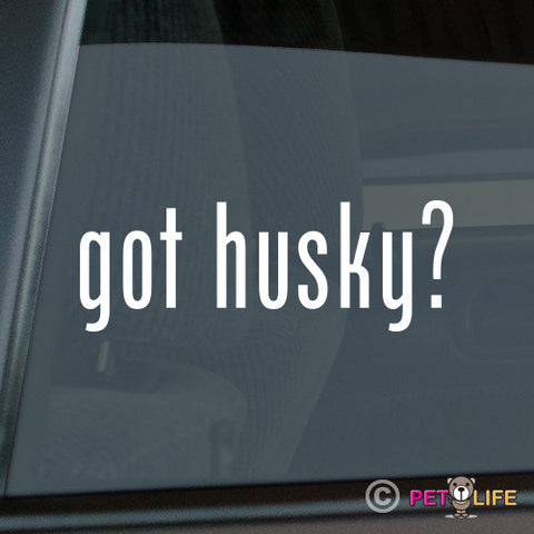 Got Husky Sticker