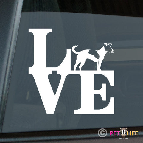 Love Jack Russel Terrierpark profile  Sticker