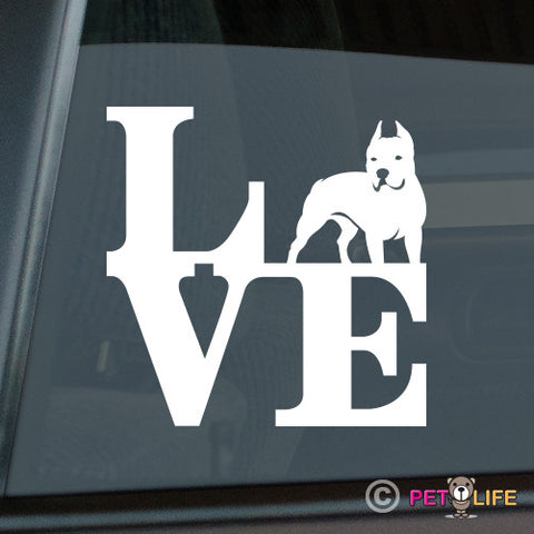 Love Pit Bullpark  Sticker