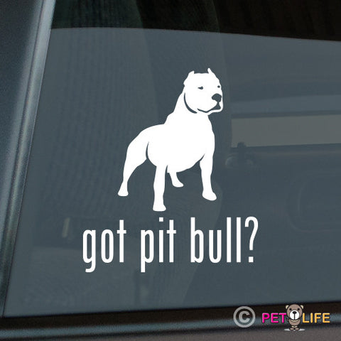 Got Pit Bullalert  Sticker