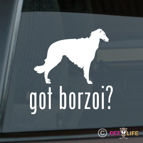 Got Borzoi Sticker