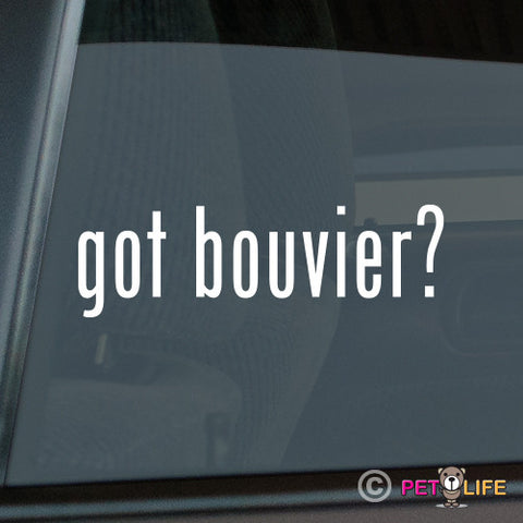 Got Bouvier Sticker