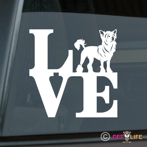 Love Chinese Crestedpark Sticker