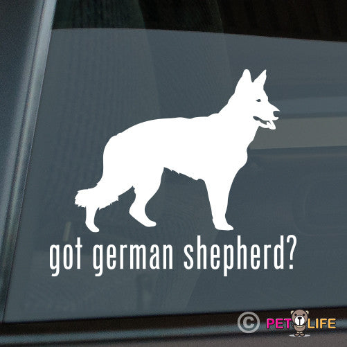 Got German Shepherd Sticker