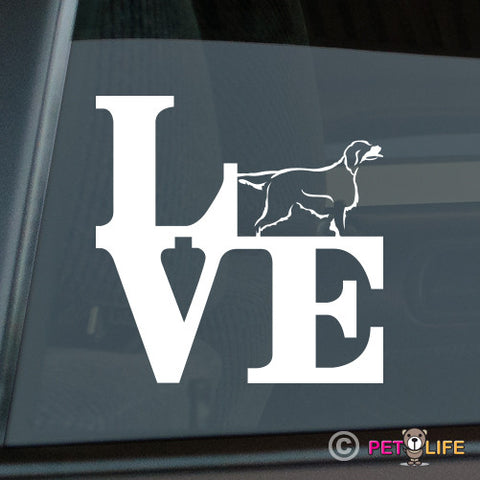 Love Gordon Setterpark Sticker