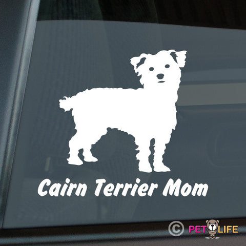 Cairn Terrier Mom Sticker