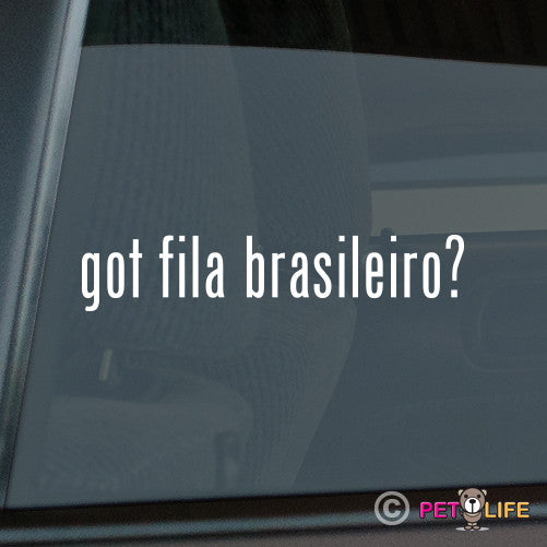 Got Fila Brasileiro Sticker