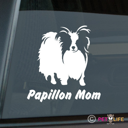 Papillon Mom Sticker