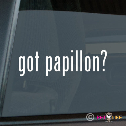 Got Papillon Sticker